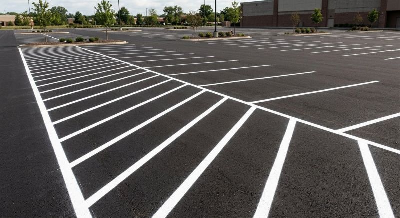 Asphalt Painting in Houston, TX