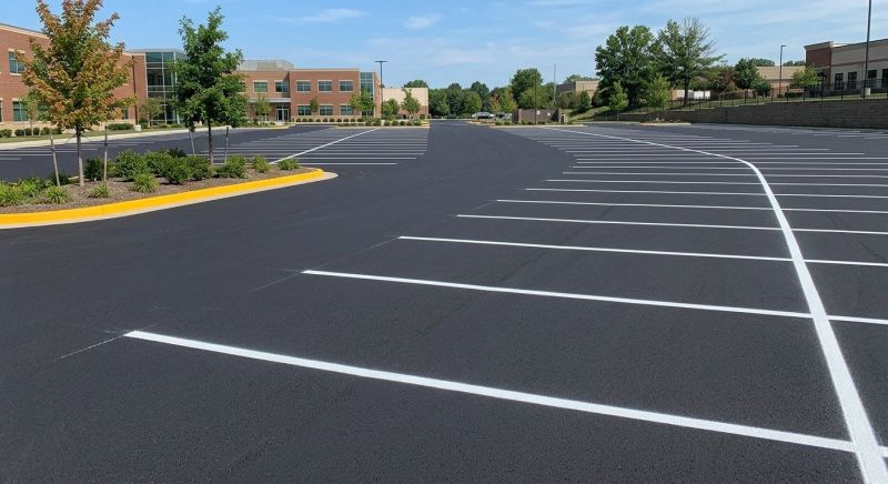 Asphalt Striping in Houston, TX