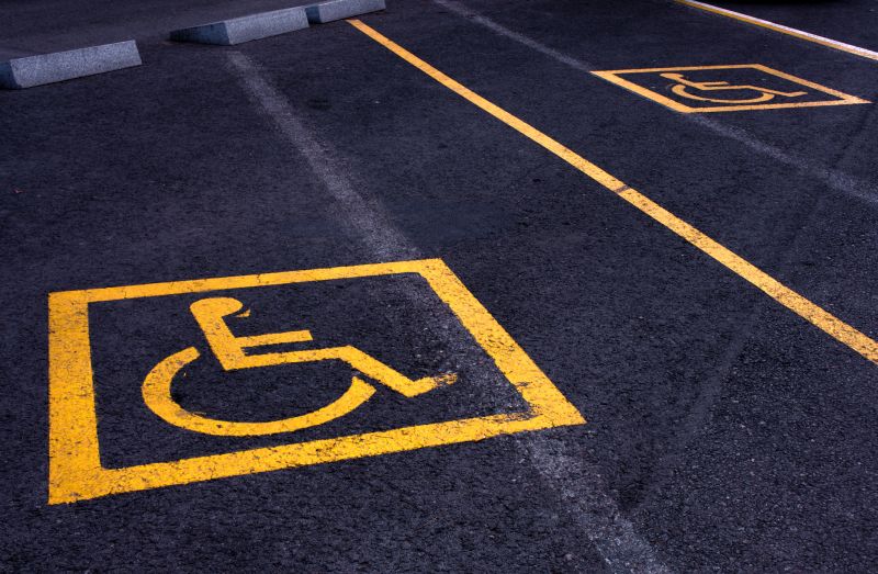 Disability Parking Marking in Savannah, GA