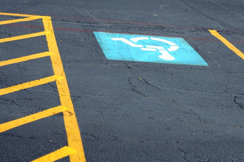 Disability Parking Marking in Acworth, GA