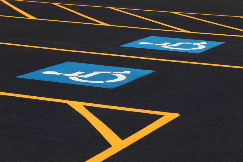 Disability Parking Marking in Houston, TX