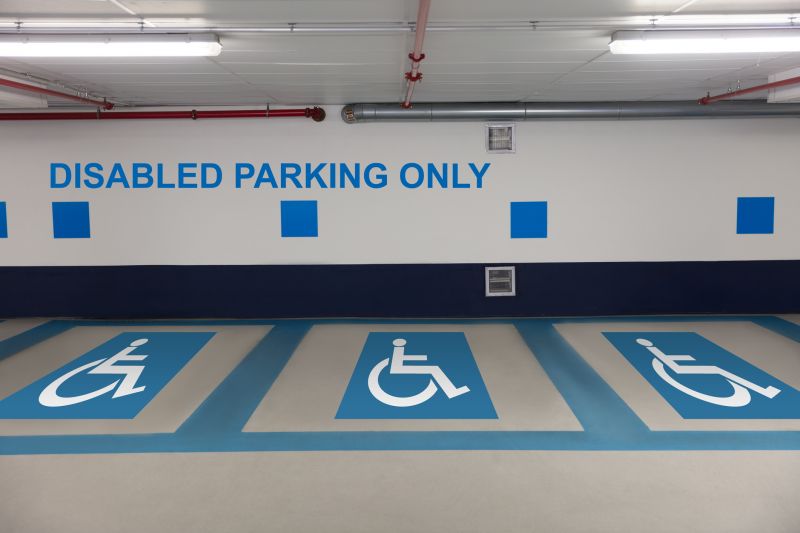 Disability Parking Marking in Katy, TX