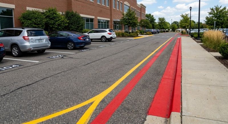Fire Lane Marking in Los Angeles, CA