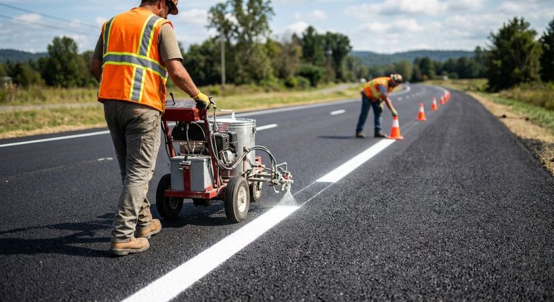 Line Striping Service in Canton, GA