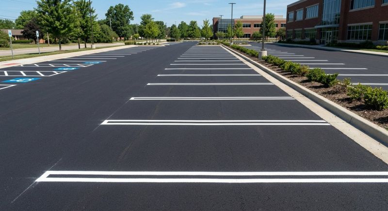 Parking Space Marking in Houston, TX