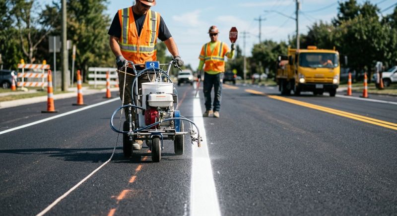 Asphalt Marking in Canton, GA