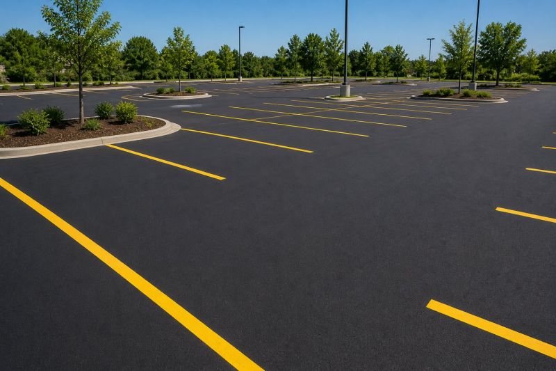 Asphalt Painting in Gwinnett County, GA