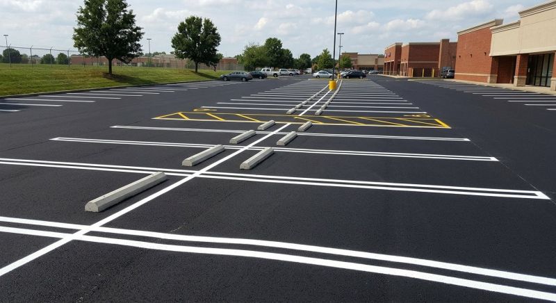 Concrete Parking Lot Striping in Orange County, CA