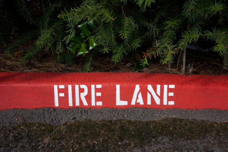 Fire Lane Marking in Hilton Head Island, SC