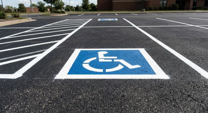 Parking Space Marking in Orange County, CA